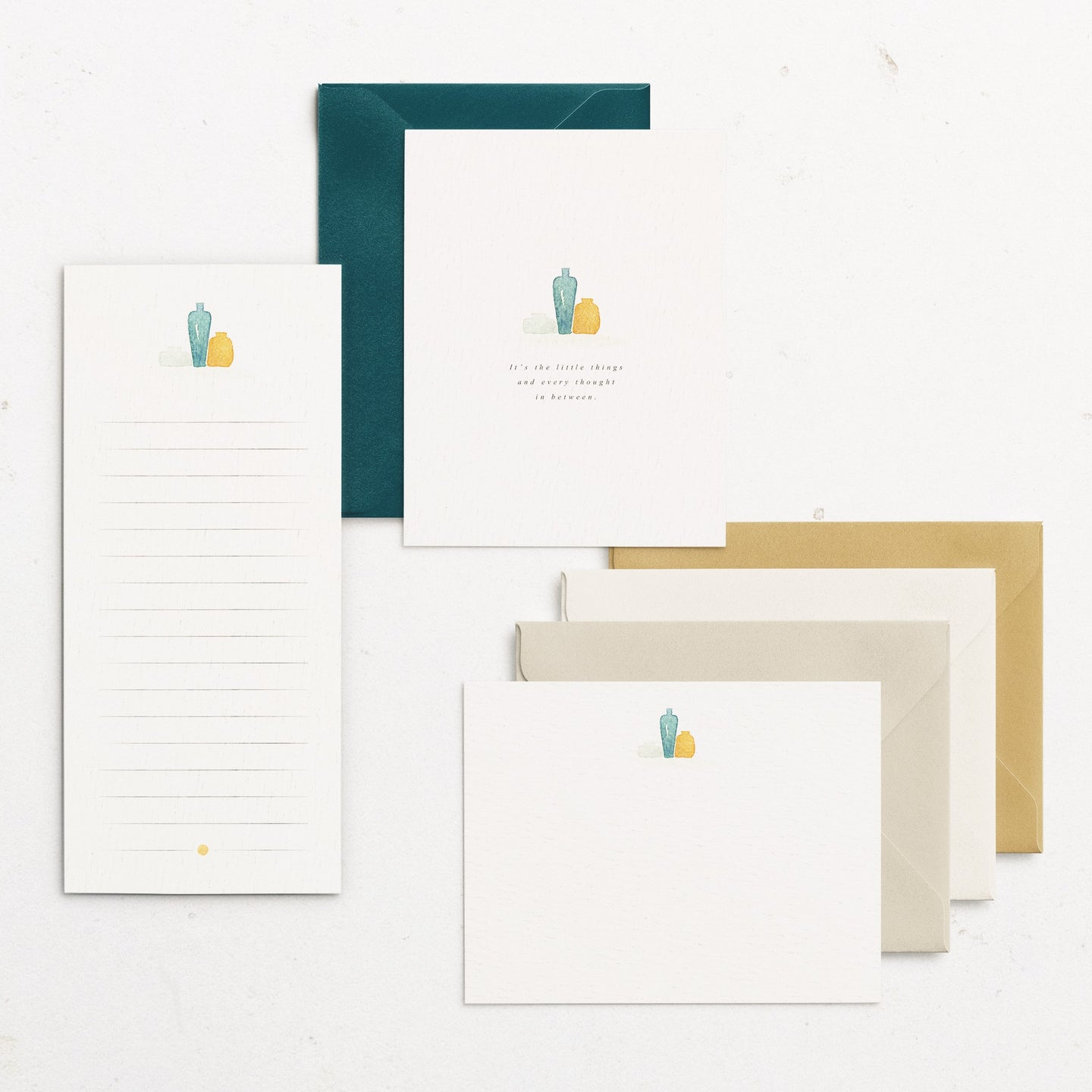 LITTLE THINGS - Notepad Stationery Set