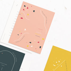 THOUGHTFUL SHAPES Greeting Cards Set